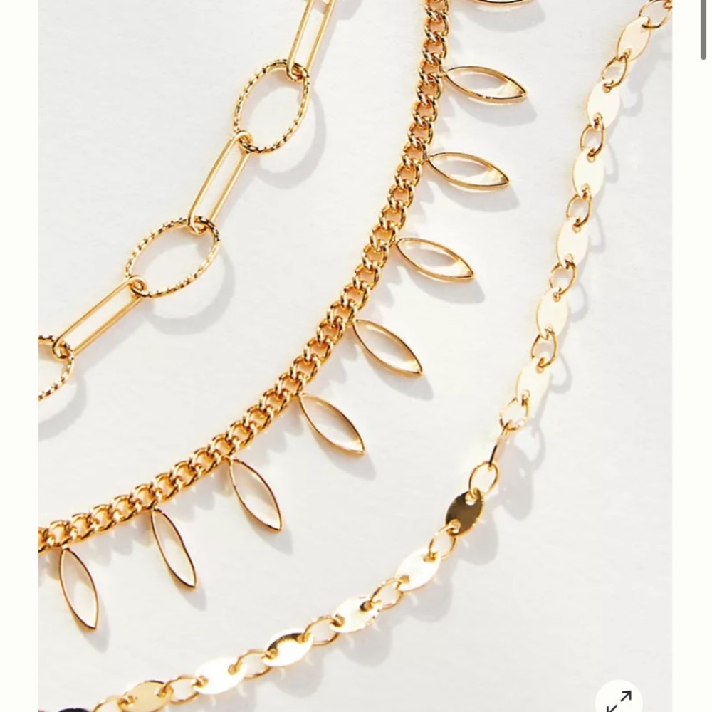 NWT set of 3 geometric anklets - Picture 3 of 7